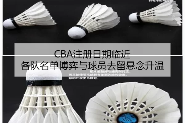 CBA注册日期临近 各队名单博弈与球员去留悬念升温